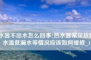 夏普热水器E1故障原因分析（探究夏普热水器E1故障的根源）