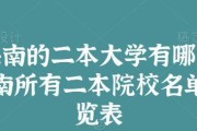 广东二本院校名单大全（广东二本院校盘点）