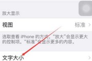 手机字体大小与款式调整的方法（让你的手机文字更适合你的眼睛和口味）