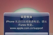 苹果手机突然出现无服务的解决方法（急救指南，让你的iPhone恢复信号）