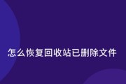 回收站文件恢复技巧大揭秘（轻松找回你不小心删除的文件）