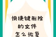 手机文件删除恢复的方法及注意事项（以文件删除为主题）