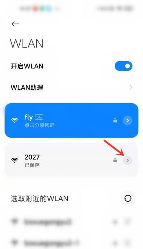 手机查看WiFi密码的方法（轻松获取已连接WiFi的密码）