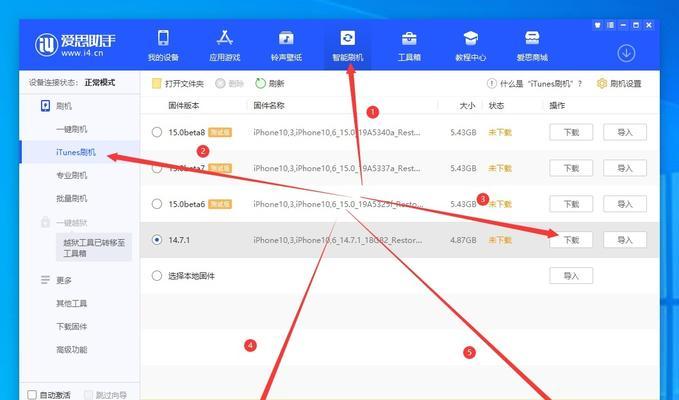 iPhone刷机工具大揭秘（深入了解iPhone刷机工具及使用技巧）