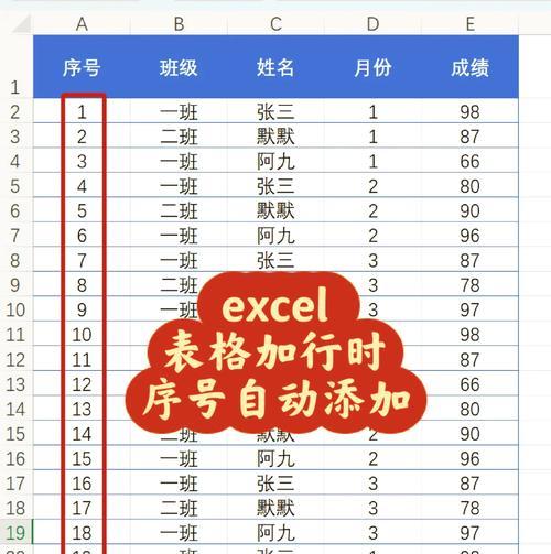 Excel自动编号功能如何使用？