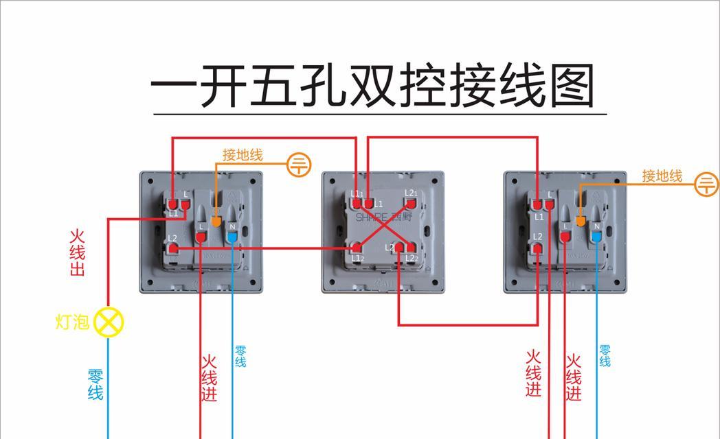 空调电源线五根线如何区分零线和火线？